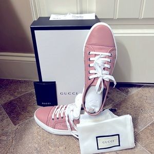 Pink Size 38 Gucci GG Women Sneakers.*Authentic Sneakers *